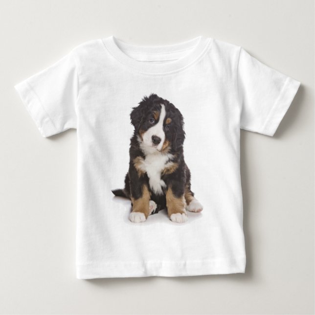 Love Bernese Mountain Dog Puppy Tee shirt (Front)