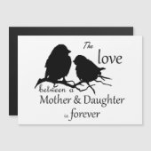 Love Between Mother Daughter Bird Quote (Front/Back)