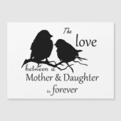 Love Between Mother Daughter Bird Quote (Front)