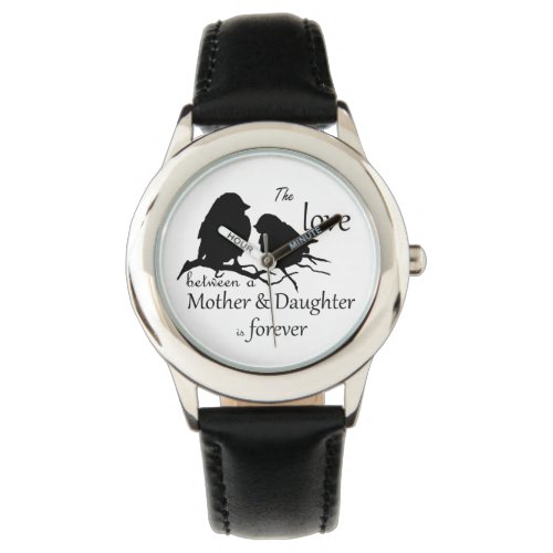 Love Between Mother Daughter Bird Quote Watch