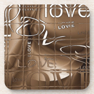 Love Beverage Coaster