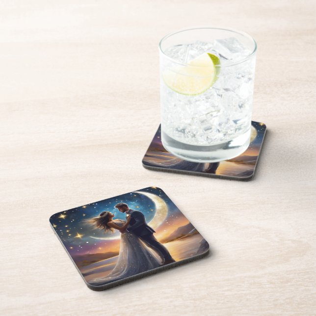 Love Beverage Coaster (Right Side)
