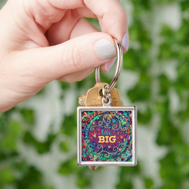 “Love Big” Inspirivity Keychain (Hand)