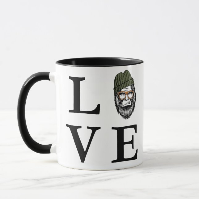Love Bigfoot Mug (Left)