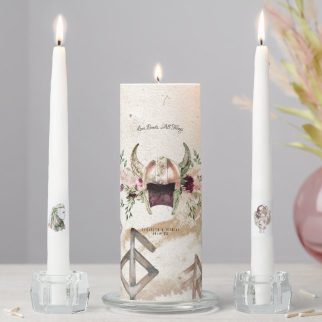 Love Binds | Viking Wedding Unity Candle (In Situ)