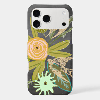 Love Bird and Flora iphone 17 Pro Max Case