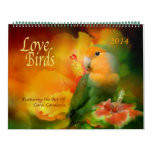 Love Bird Art Calendar 2014