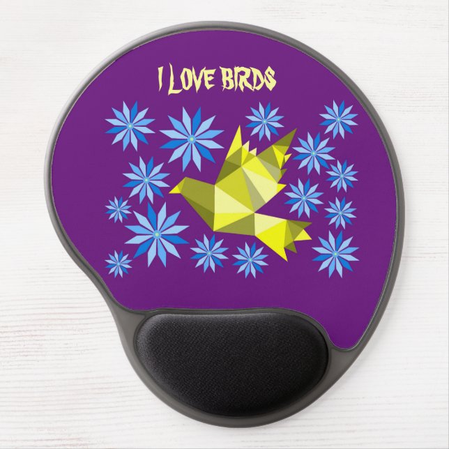 LOVE BIRD GEL MOUSE PAD (Front)
