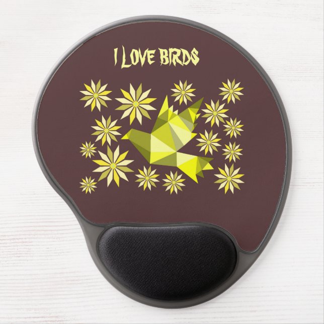LOVE BIRD GEL MOUSE PAD (Front)