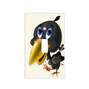 Love Bird Light Switch Cover Cartoon