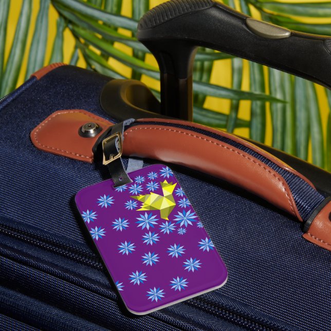 LOVE BIRD LUGGAGE TAG (Front Insitu 1)