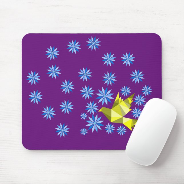 LOVE BIRD MOUSE PAD (With Mouse)