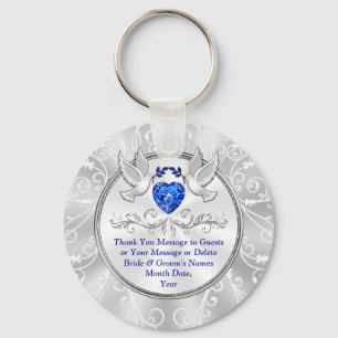 Love Bird Wedding Favors, Wedding Keychain Favors,