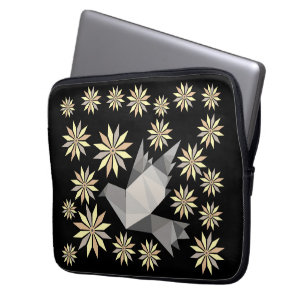 LOVE BIRD WITH FLOWER GIFT SPECIAL DAY, BIRTHDAY LAPTOP SLEEVE
