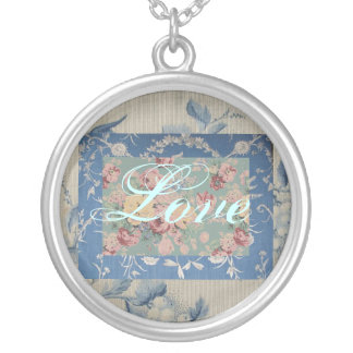 Love Birds 3 Silver Plated Necklace