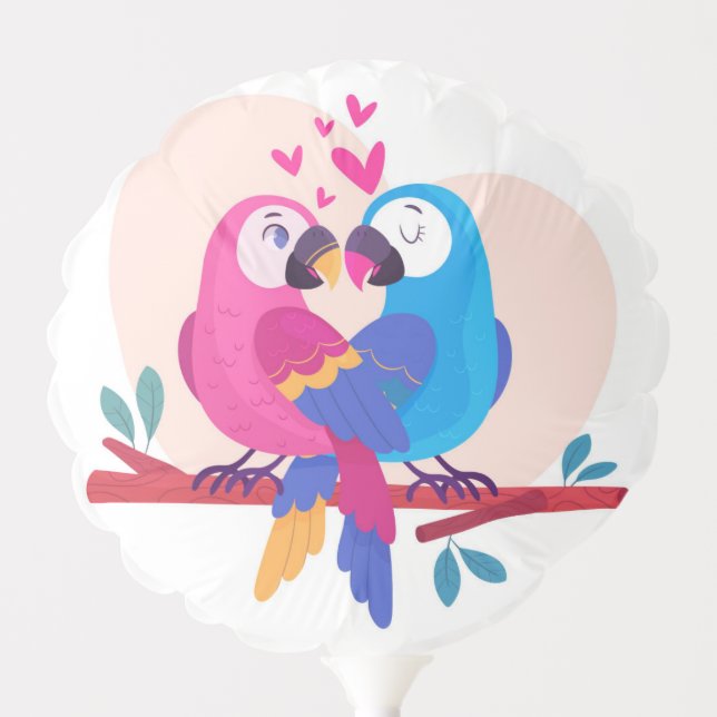 Love Birds Balloon (Front)