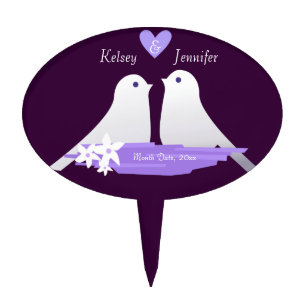 Love Birds Cake Topper