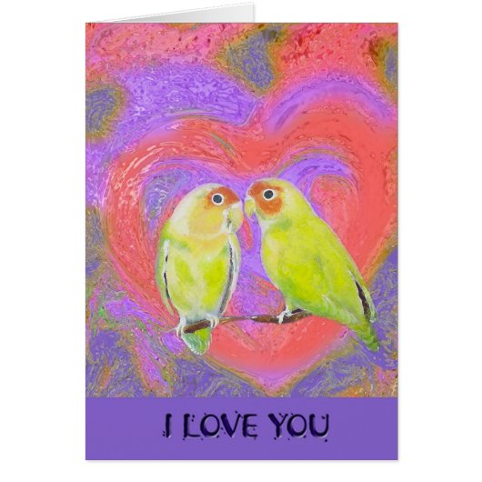 Love Birds Cards (Front)