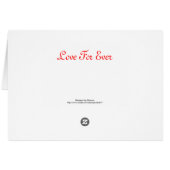 Love Birds Cards (Back Horizontal)