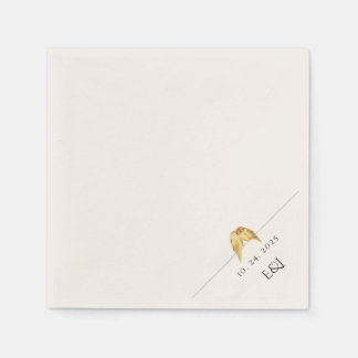 Love Birds' Cocktail Hour Napkins