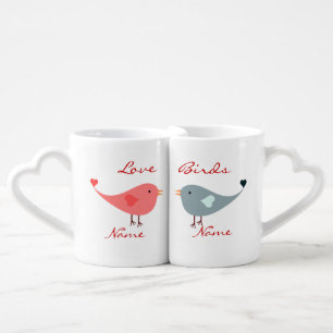 "Love Birds" Coffee Mug Set