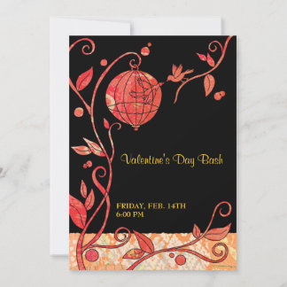 Love Birds: Cute Valentine's Day Party Invitations