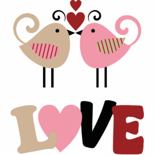 Love Birds Cutout