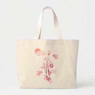 Love Birds & Delicate Flowers bag