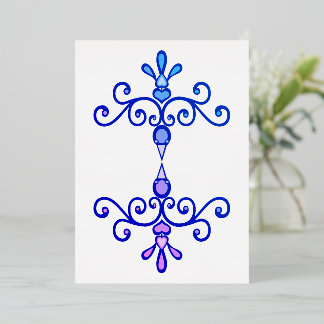 Love birds Foil Invitation