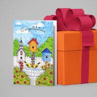Love Birds Housewarming Card