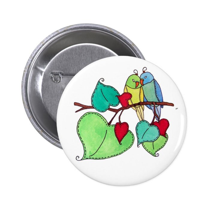 Love Birds II Button