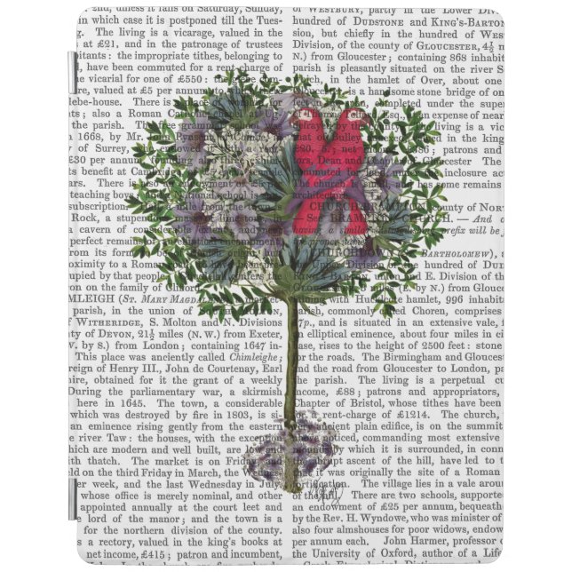 Love Birds in a Tree iPad Air Cover (Front)