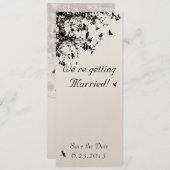 Love Birds in the Trees Invitation (Front/Back)