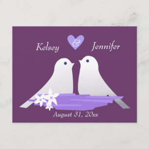 Love Birds Invitation