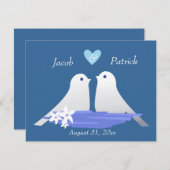 Love Birds Invitation (Front/Back)