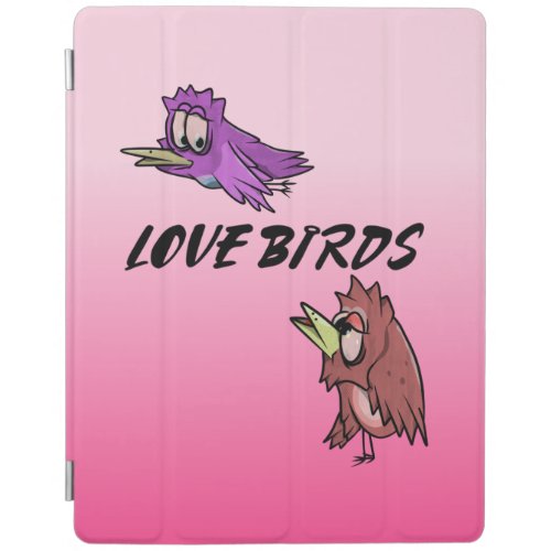 Love birds iPad smart cover