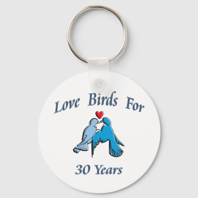 Love Birds Keychain (Front)