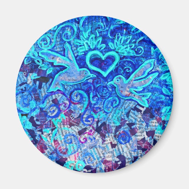 Love Birds Magnet (Front)