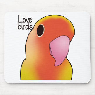 Love Birds Mouse Pad