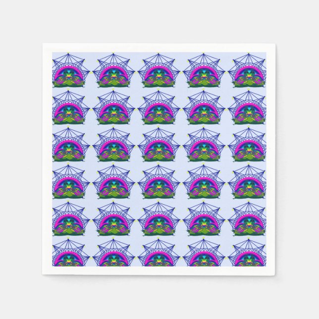 Love Birds Napkins (Front)