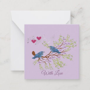 Love Birds Note Card