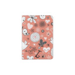 Love Birds Pattern Passport Holder