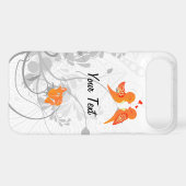 Love Birds - Personalize Case-Mate iPhone Case (Back (Horizontal))