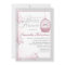 Love Birds Pink Bridal Shower Invitations