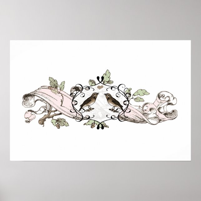 Love birds poster (Front)