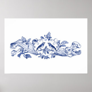 Love birds poster
