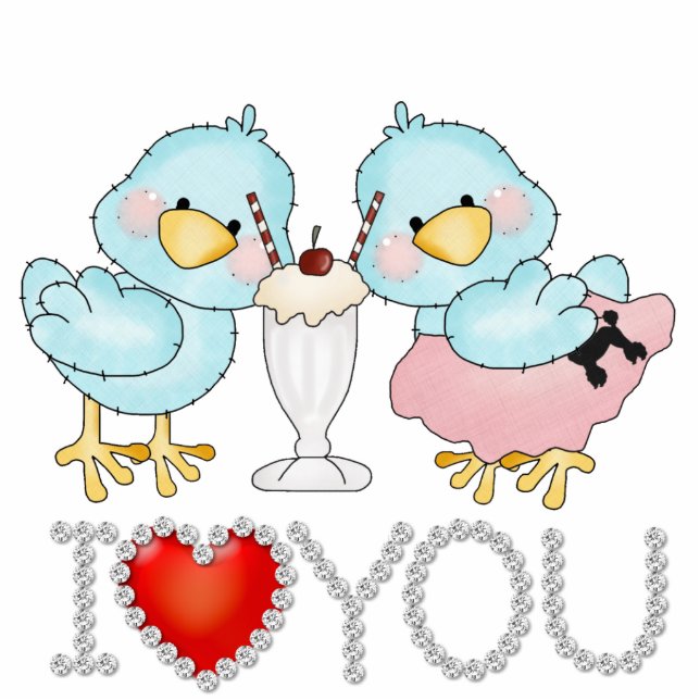 Love Birds Sculpture (Front)