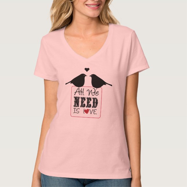 Love Birds T-Shirt (Front)