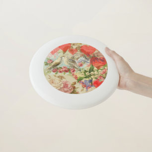 Love Birds Vintage Antique Heart Wham-O Frisbee