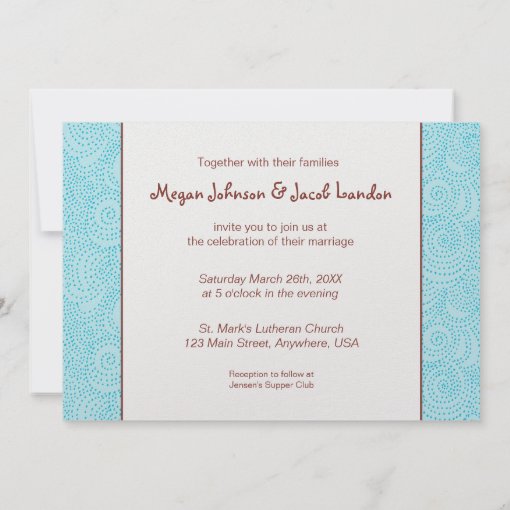 Love Birds Wedding Invitation Template | Zazzle